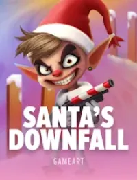 santas downfall game logo